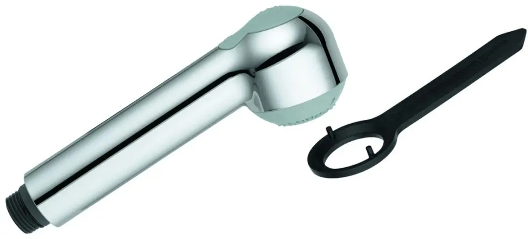 GROHE Dubbelstraal-douche voor Eichelberg Al Dente spoeltafel-batterijen, chroom