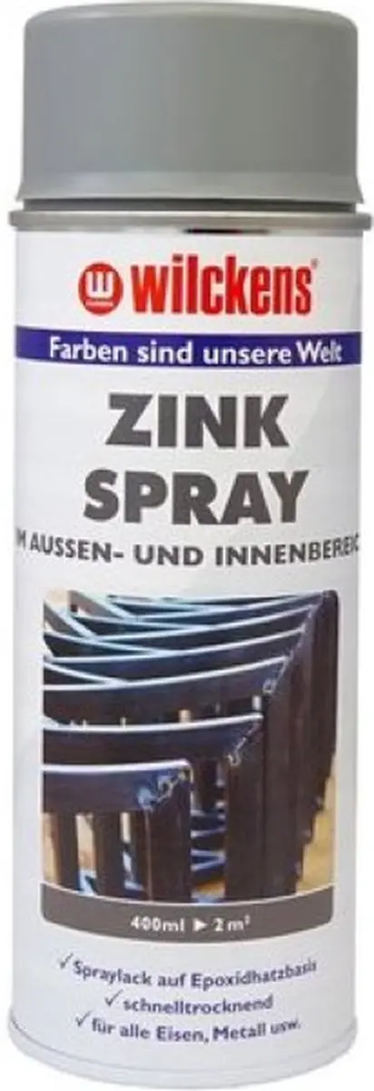 Wilckens zinkspray 191435 400 ml