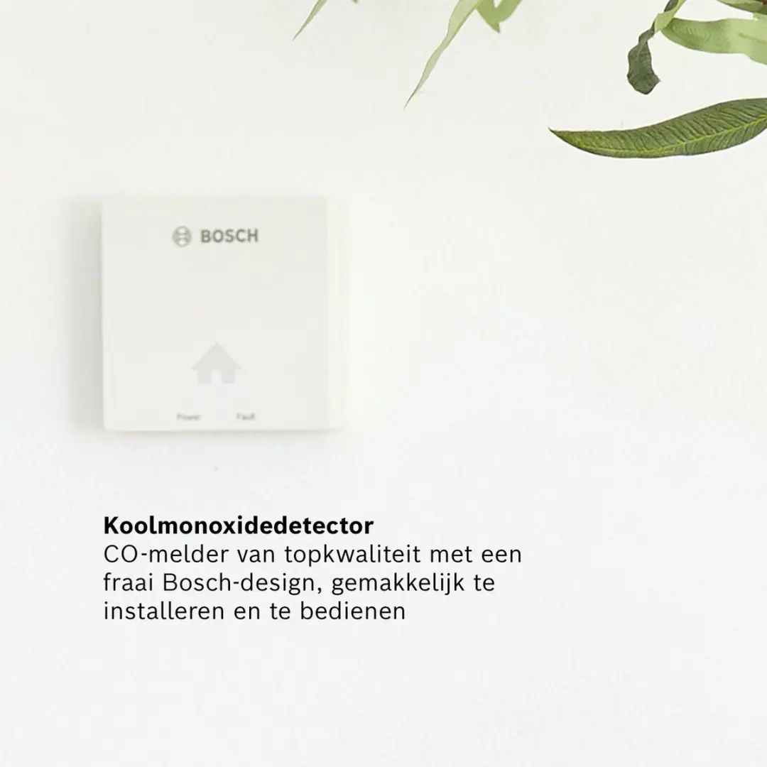 Bosch D-CO Koolmonoxidemelder - Wit - afbeelding 2 van 6
