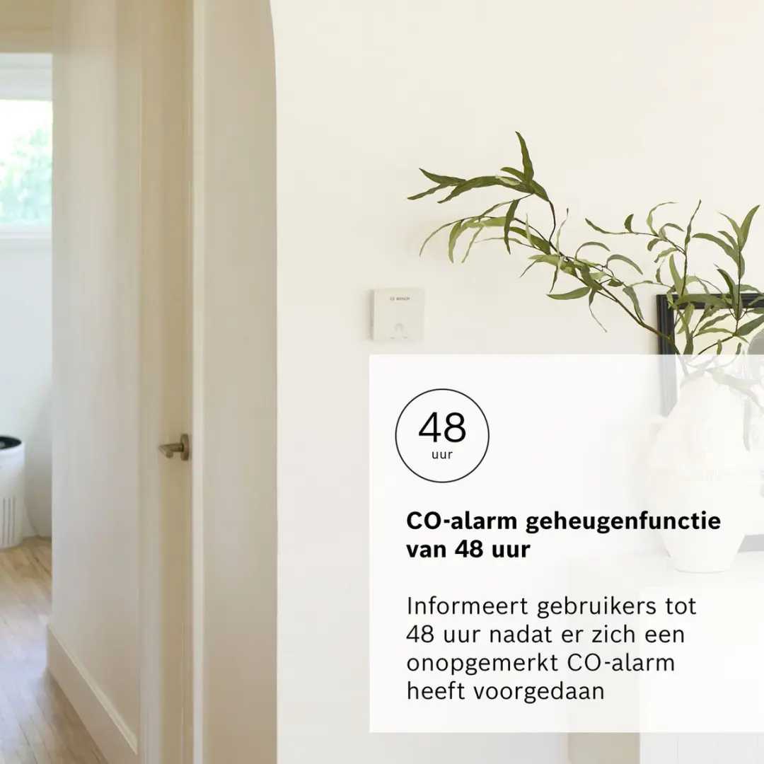 Bosch D-CO Koolmonoxidemelder - Wit - afbeelding 4 van 6
