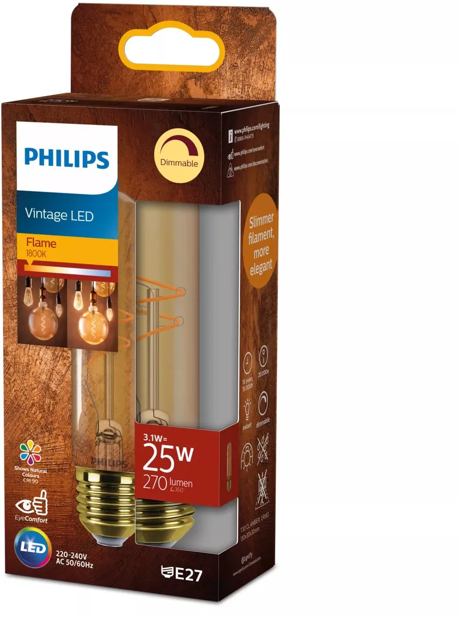 Philips Vintage LED T32 25W