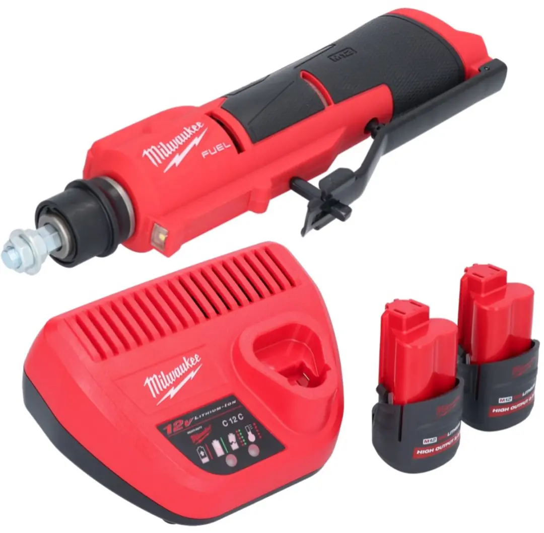 Milwaukee M12 FTB-252 Bandenfrees 12V - 2x 2,5Ah - afbeelding 2 van 5