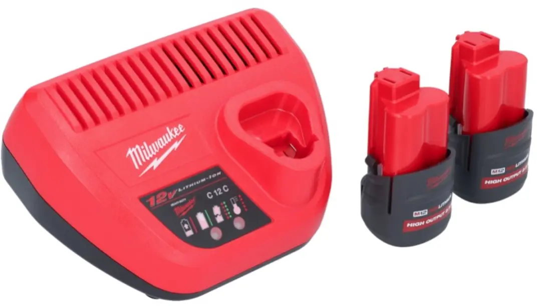 Milwaukee M12 FTB-252 Bandenfrees 12V - 2x 2,5Ah - afbeelding 5 van 5