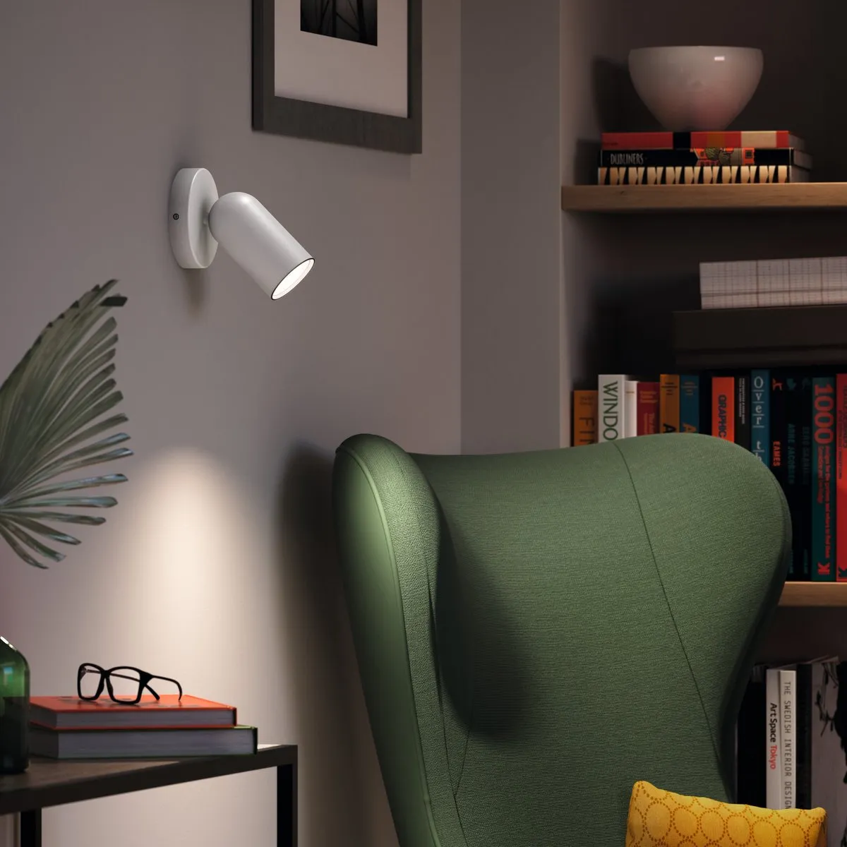 Philips Pongee Opbouwspot GU10 4.6W - Warmwit - Wit