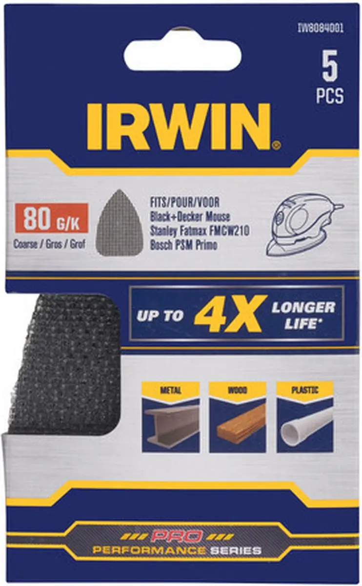 Irwin Schuurgaas Handpalm K80 - 3 Stuks - afbeelding 2 van 2