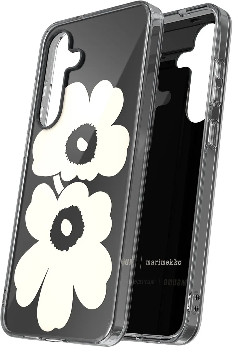 Samsung Galaxy S25+ Unikko Hybrid Hoesje - Marimekko - Cream - afbeelding 6 van 6