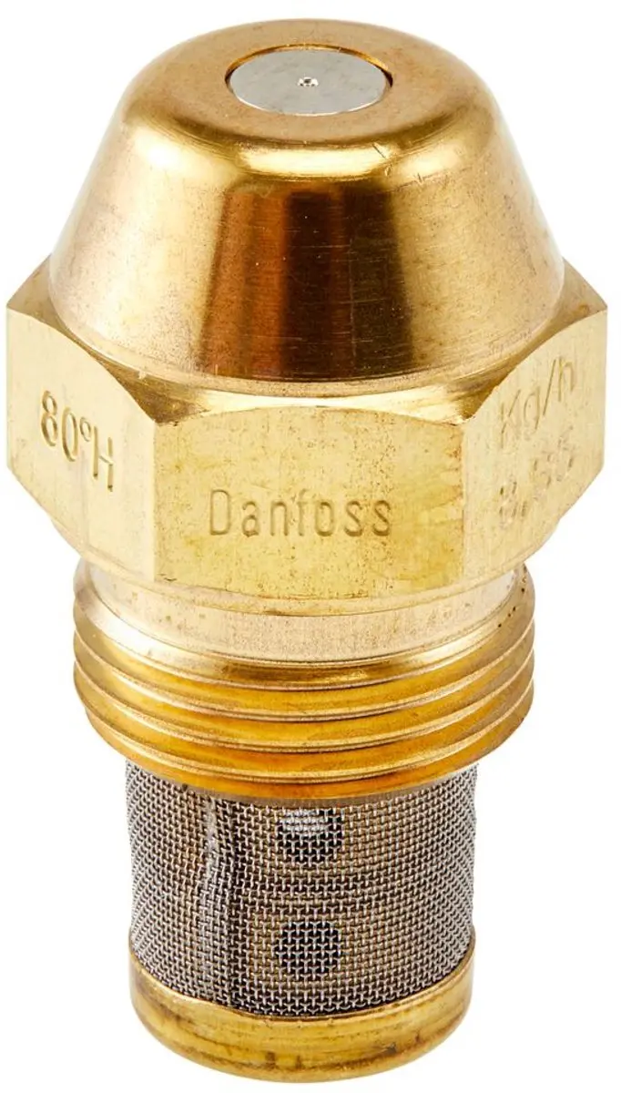 Danfoss Oliebrander sproeier OD-H, holle kegel 2,50 USgal/h, 80 graden, 030H8136