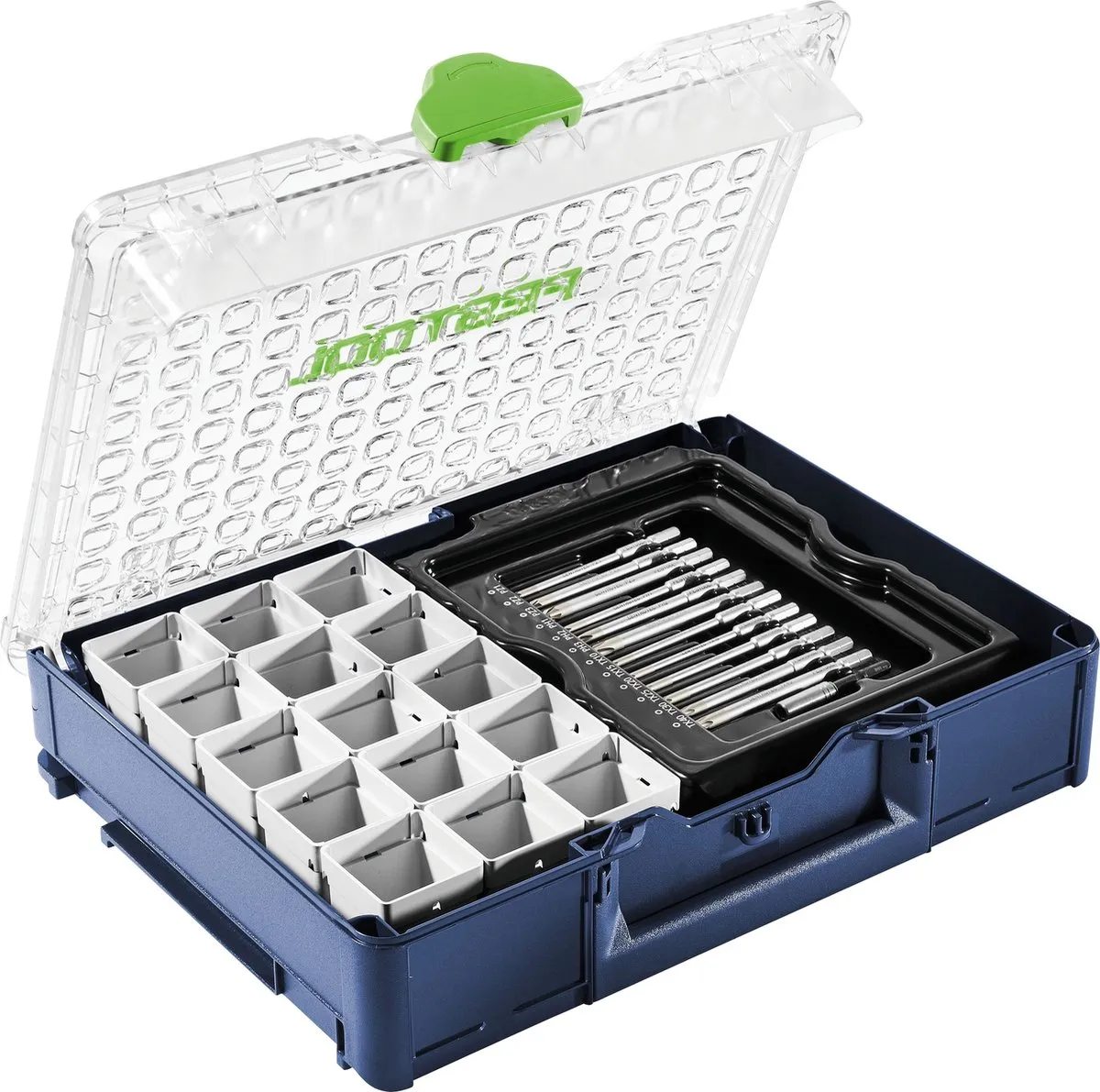 Festool SYS3 ORG M 89 Limited Edition Systainer Organizer - Blauw - afbeelding 5 van 5
