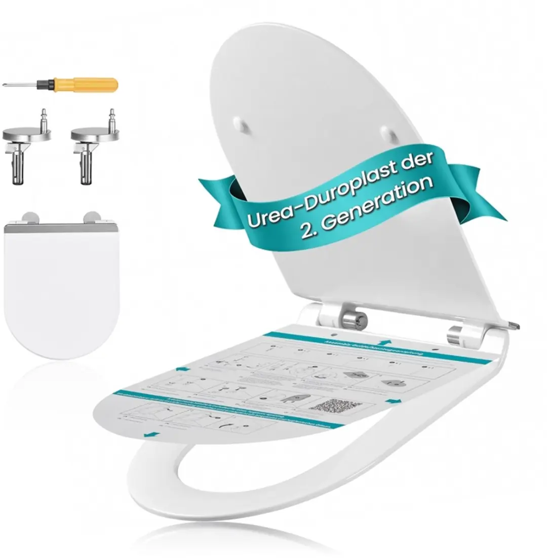 D-vormige toiletbril