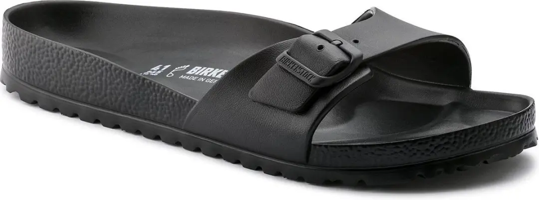 Birkenstock Madrid EVA Black Narrow Dames Slippers