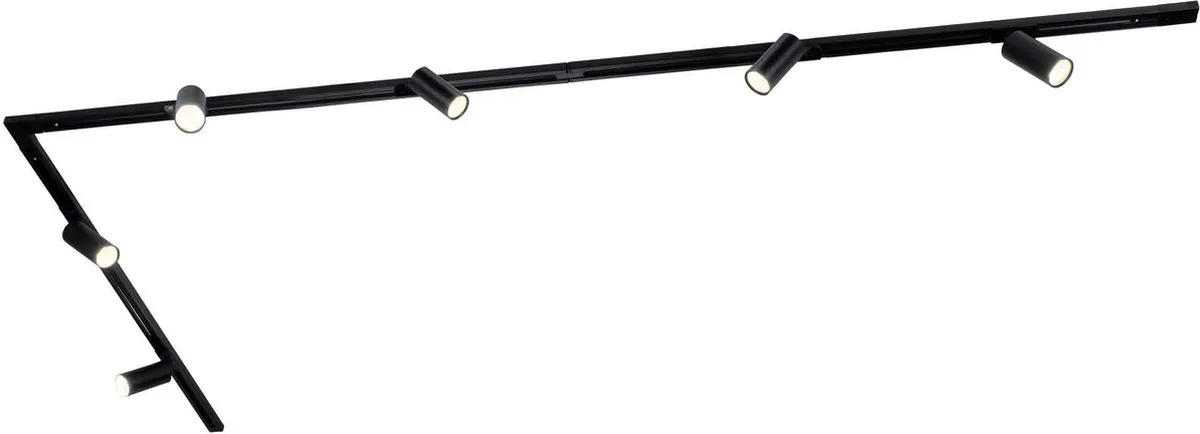 Ledvion LED Railverlichting 3M 6 Spots 2700K