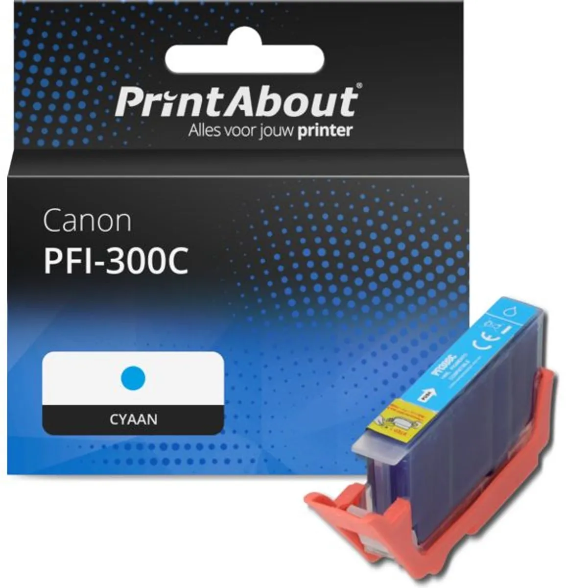 PrintAbout PFI-300C Inktcartridge