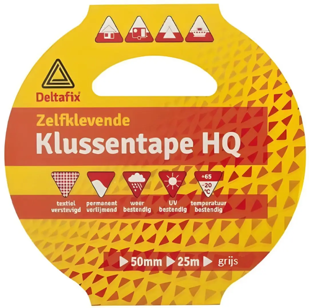 Deltafix Klussentape HQ Grijs 25m