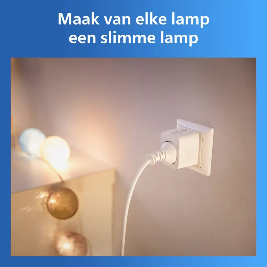 Philips Smart Lighting Slimme Stekker Type-F 3 Stuks - afbeelding 3 van 6