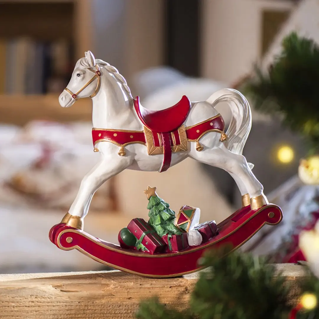 Villeroy & Boch Schaukelpferd XL Winter Collage - afbeelding 4 van 4