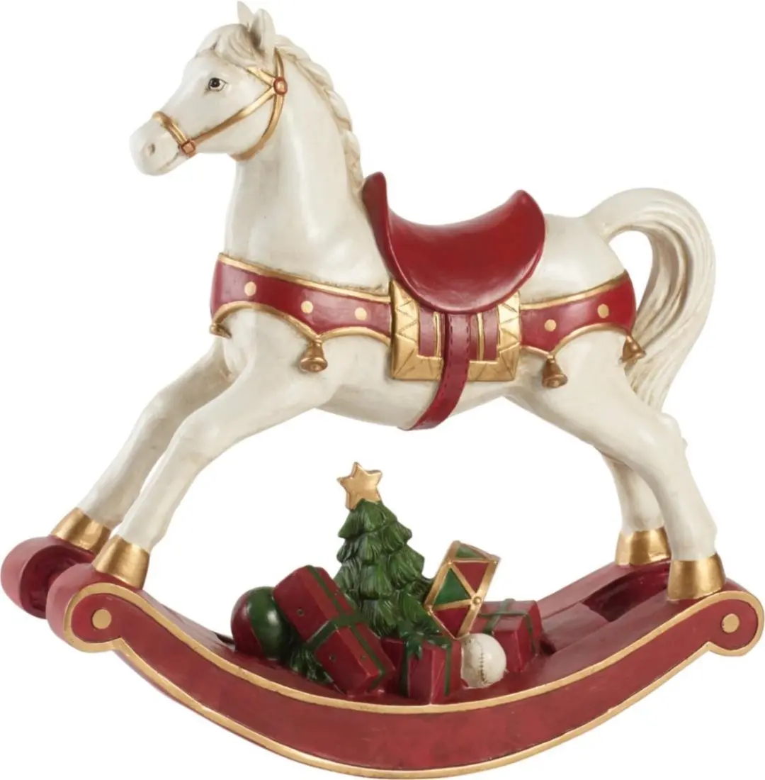 Villeroy & Boch Schaukelpferd XL Winter Collage