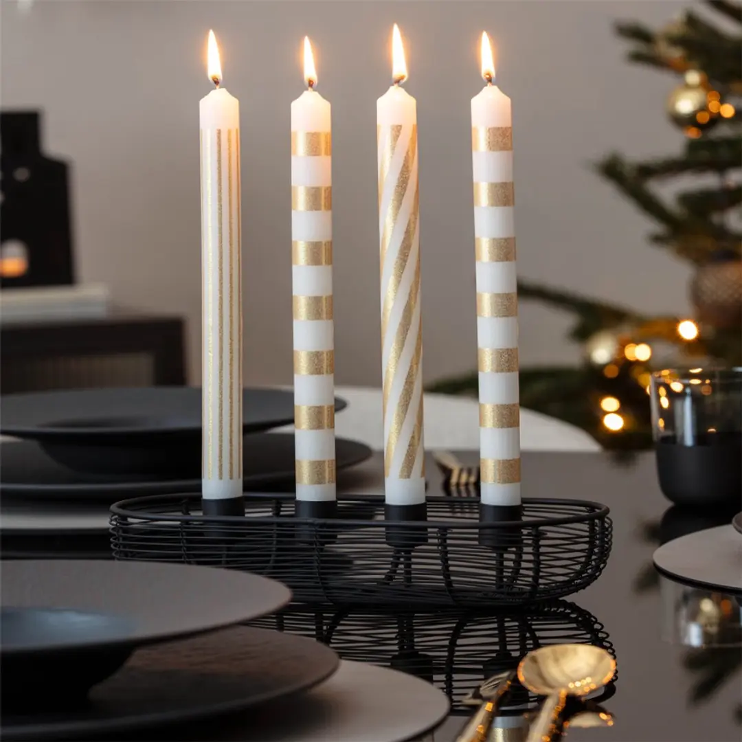 Villeroy & Boch Christmas Chic Kandelaar 28,5x12cm - Zwart - afbeelding 2 van 3