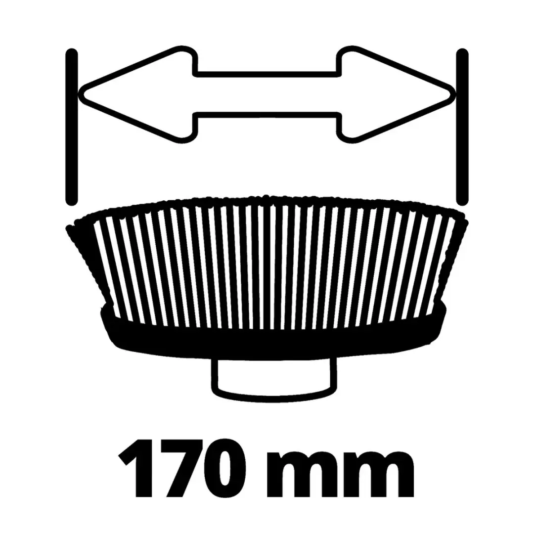 Einhell SOFT Borstel 170/40 - 3424130 - afbeelding 4 van 6
