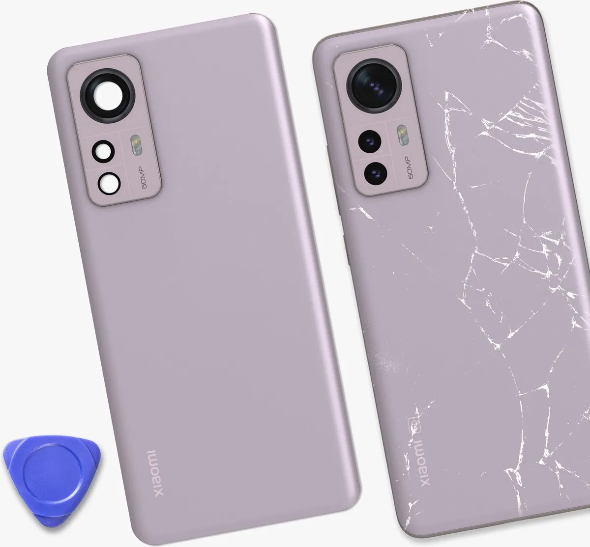 Xiaomi 12 Achterglas - Lavendel