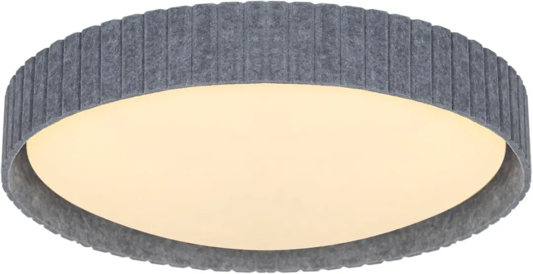 Nordlux Corato Plafondlamp 3xE14 - Ø52cm - Lichtgrijs - afbeelding 5 van 5