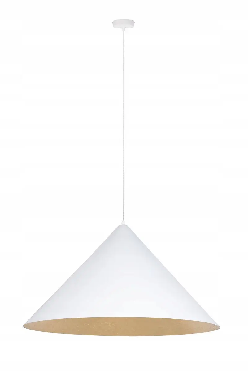 Sigma Vesuvio Hanglamp Wit/Goud M 3xE27 Plafondlamp