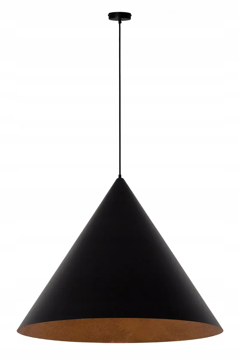 Sigma Vesuvio Hanglamp Zwart/Koper L 3xE27