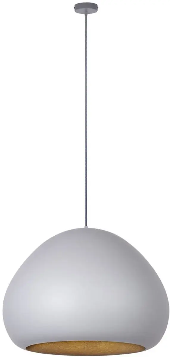 Moderne Grijze LAVA Hanglamp 41078 Sigma Lighting