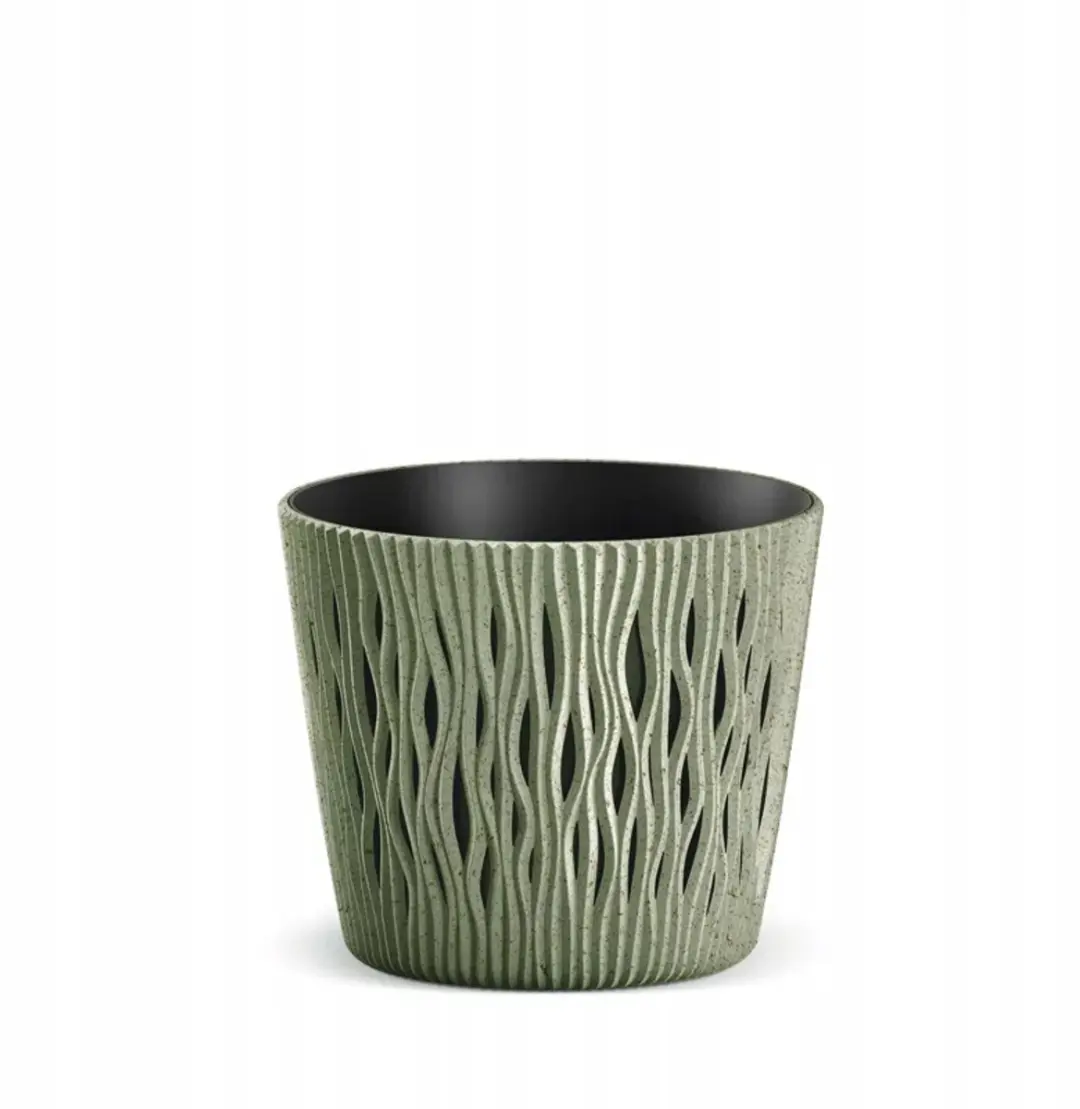 Sandy Ronde ECO Wood Naturo bloempot Ø 22,5 cm