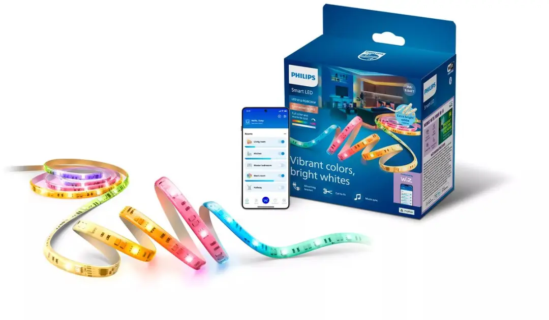 Philips Smart Lighting RGBICWW LED Strip 3m - afbeelding 3 van 6