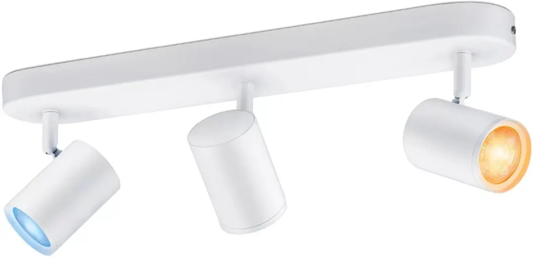 Philips Smart Lighting Opbouwspot 3x RGB GU10 - 345lm - afbeelding 3 van 6