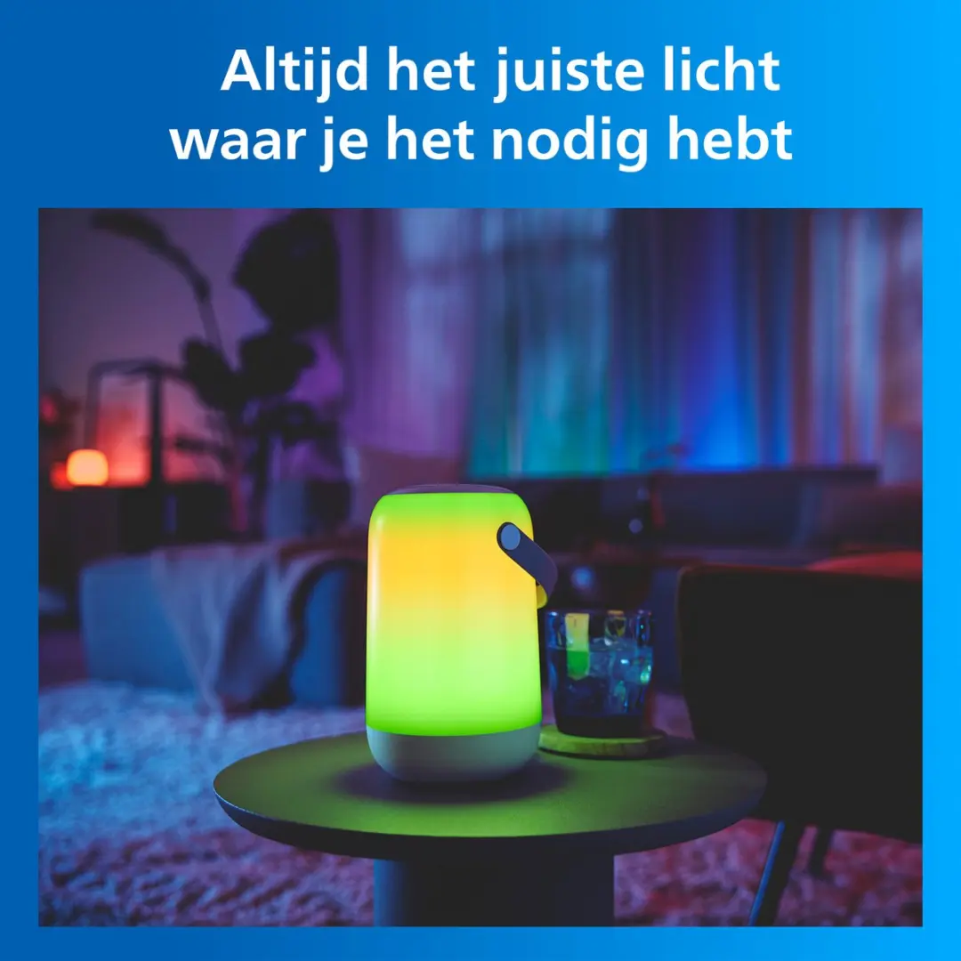 Philips Mobile Tafellamp 400lm - RGB/Wit - Wifi - afbeelding 6 van 6