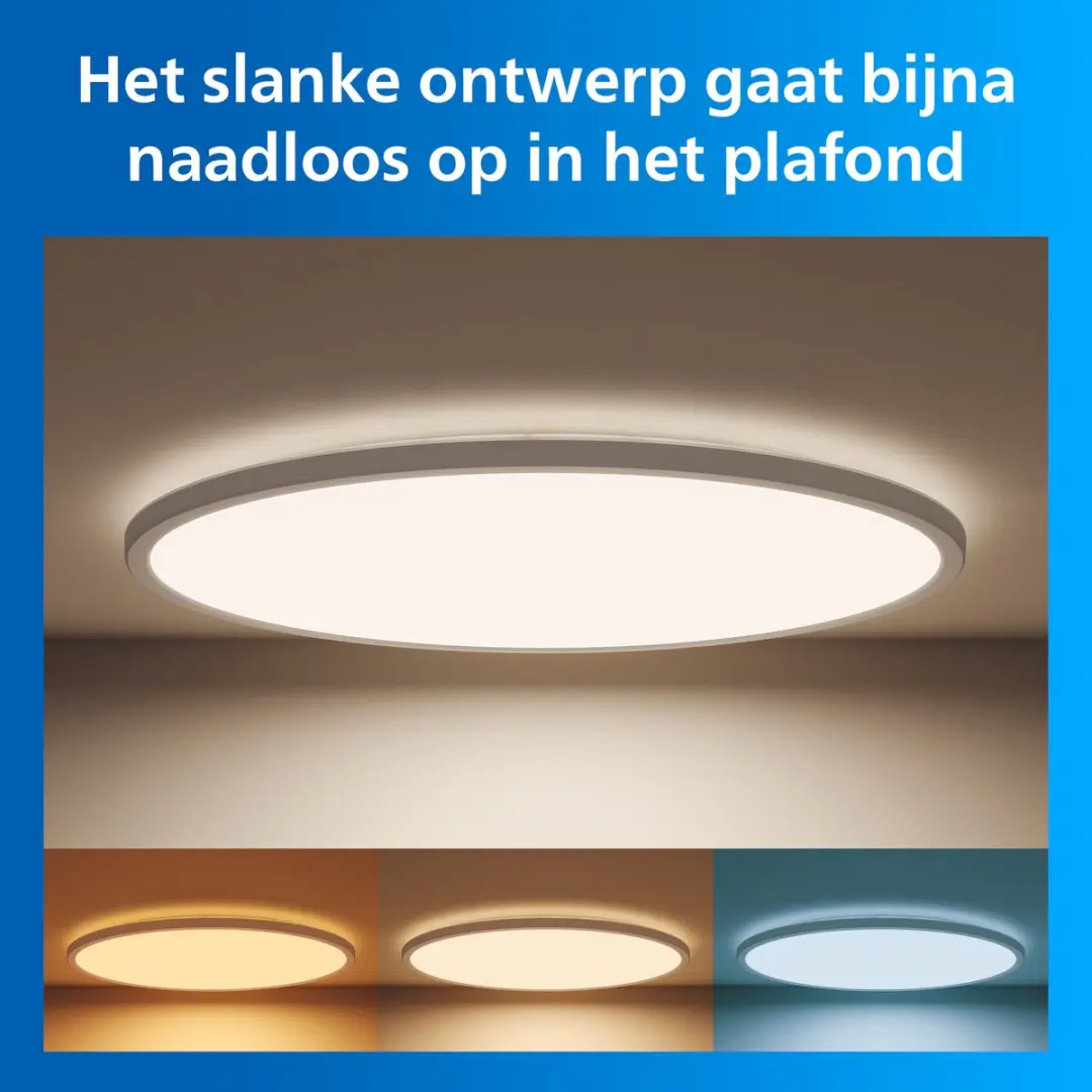 Philips Smart Lighting Superslim Plafondlamp 32W Wit - afbeelding 4 van 6