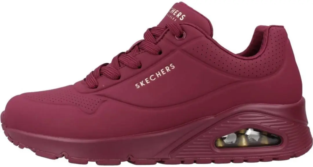 Skechers Uno Stand On Air Sneakers - 39 - Bordeaux - afbeelding 2 van 6