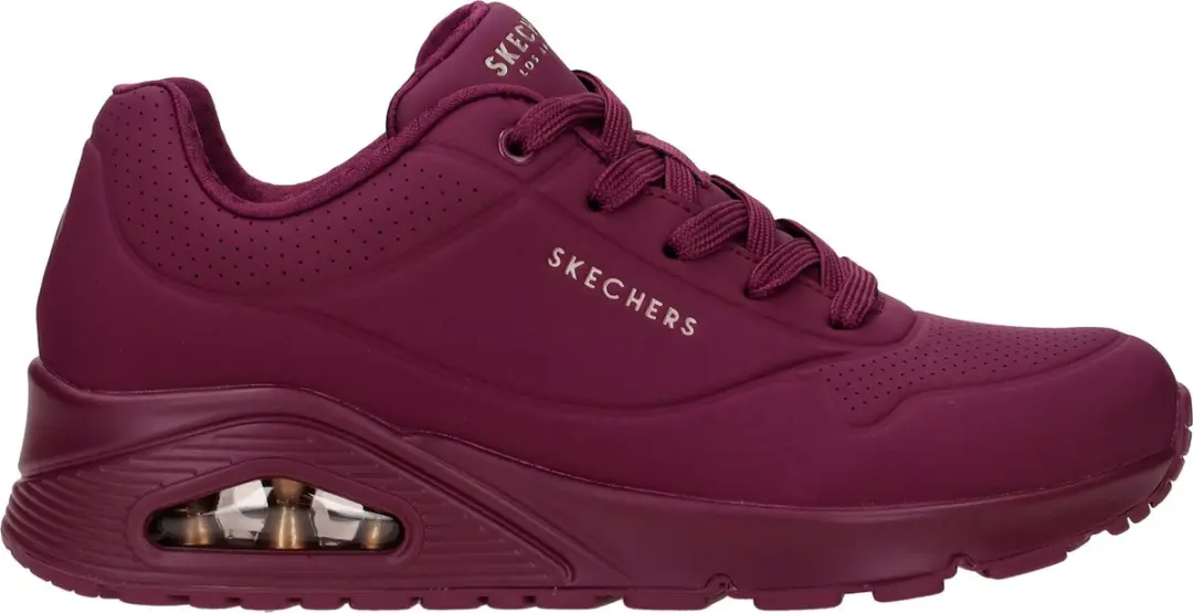 Skechers Uno Stand On Air Sneakers - 39 - Bordeaux - afbeelding 3 van 6
