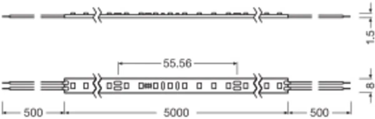 LEDVANCE LED Strip Performance 1000 43W 5030lm 24V - 5m - afbeelding 3 van 3