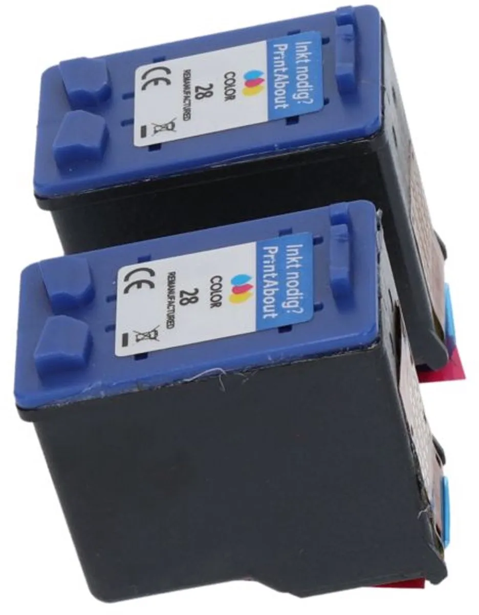 PrintAbout C8728A-PA2 Inktcartridge - 3 Kleuren - 42ml
