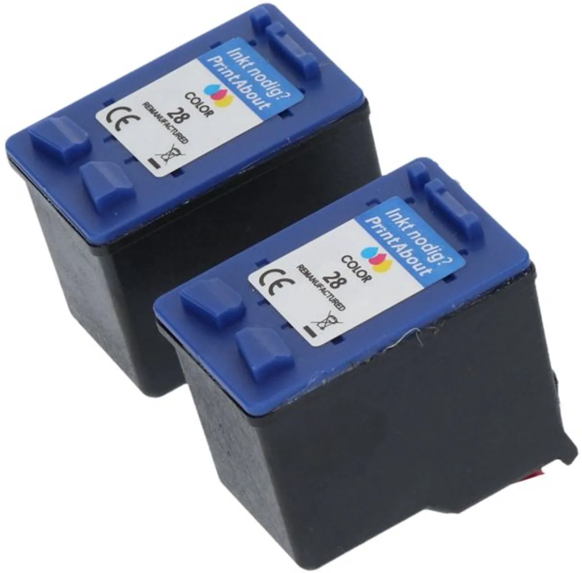 PrintAbout C8728A-PA2 Inktcartridge - 3 Kleuren - 42ml