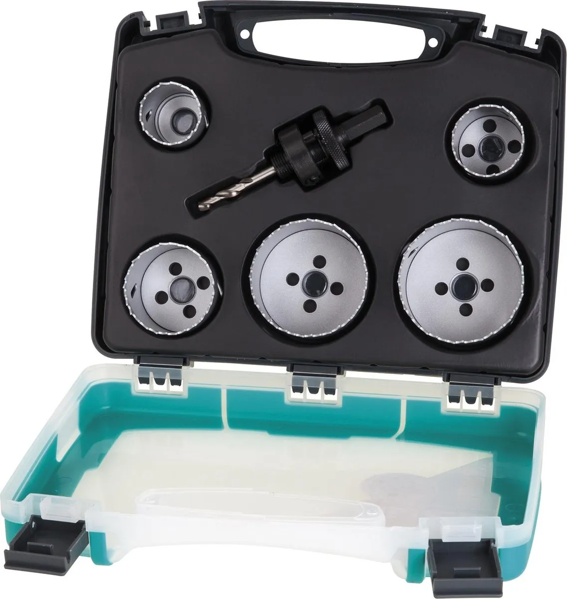 Wolfcraft Bimetalen Gatenzaagset 35-68mm