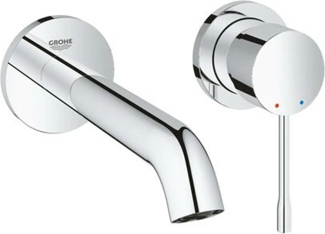 GROHE Essence Wastafelkraan Inbouw - uitloop 18.3cm - M-size - Chroom