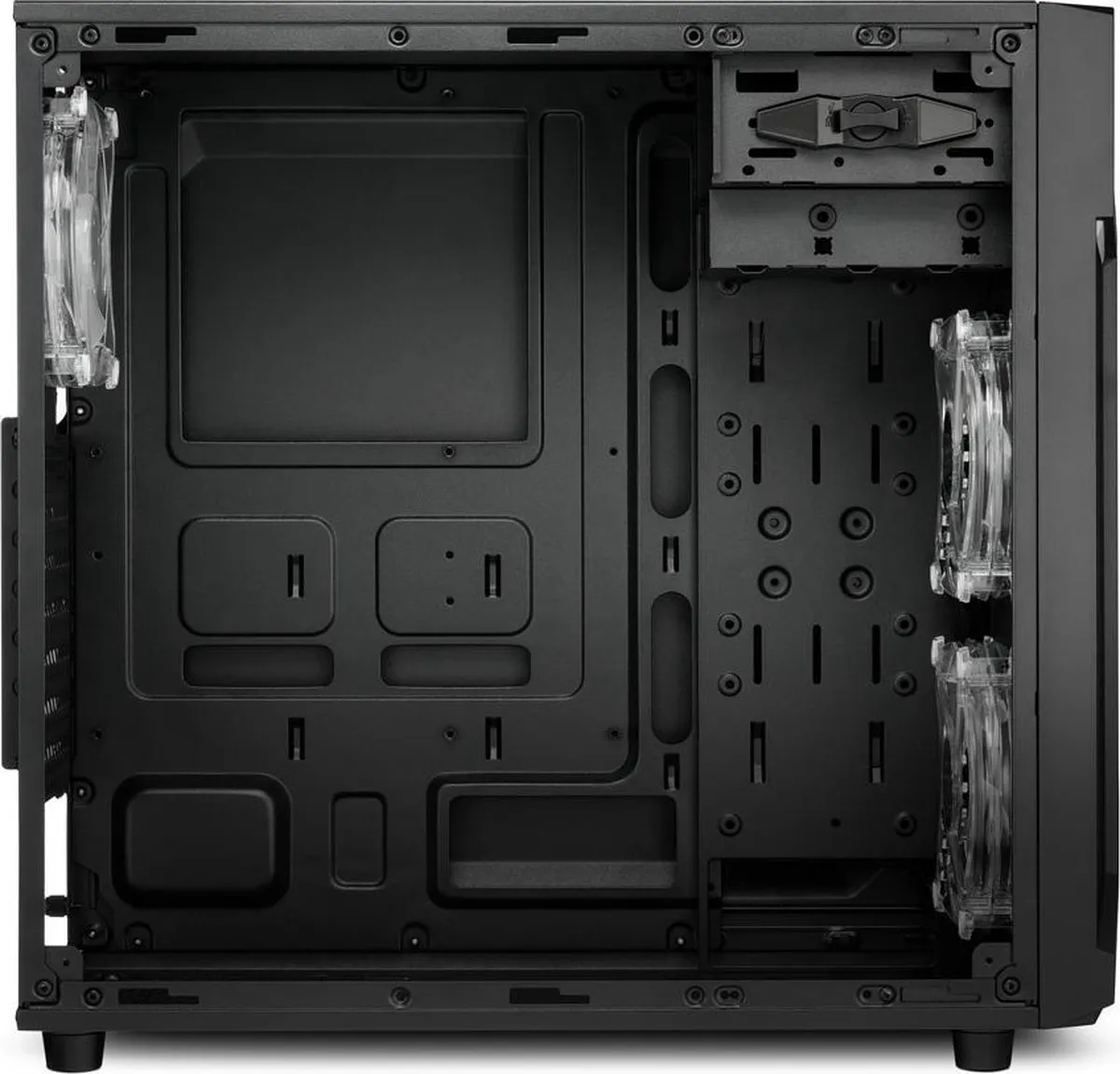 Sharkoon VG6-W RGB ATX Behuizing - Zwart