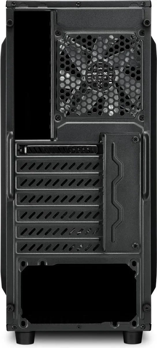 Sharkoon VG6-W RGB ATX Behuizing - Zwart - afbeelding 6 van 6