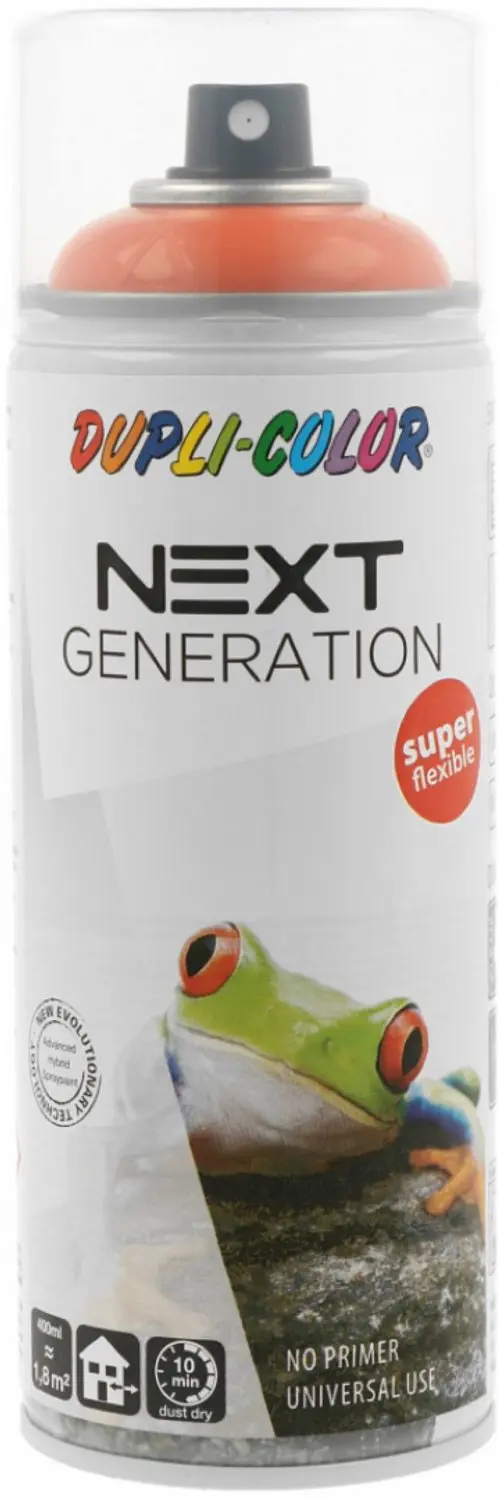 Dupli-Color Next spuitlak glans RAL2004 zuiver oranje 400ml