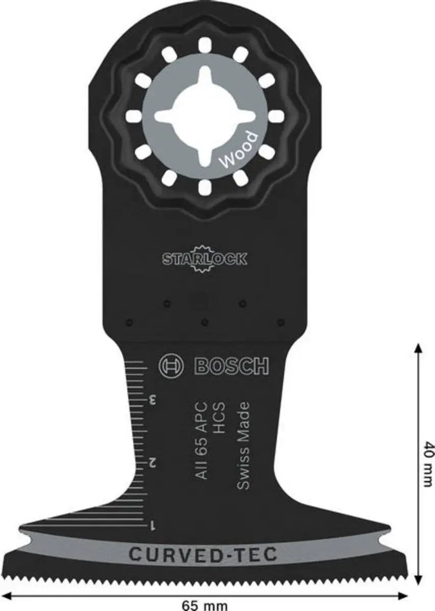 Bosch Professional AII 65 APC Invalzaagblad 2608669257 - afbeelding 2 van 5