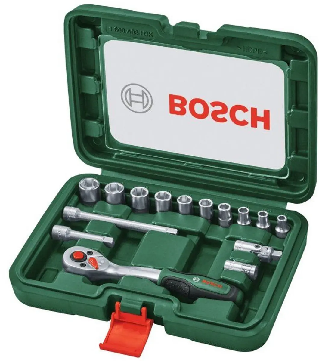 Bosch 1600A03EG1 Ratelset 15-delig - afbeelding 4 van 6