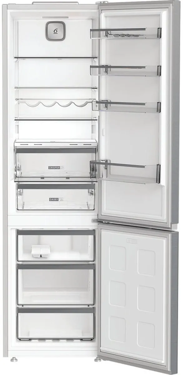 Whirlpool WHK 26403 XP6E1 Vrijstaand Koelkast 355L - Roestvrijstaal