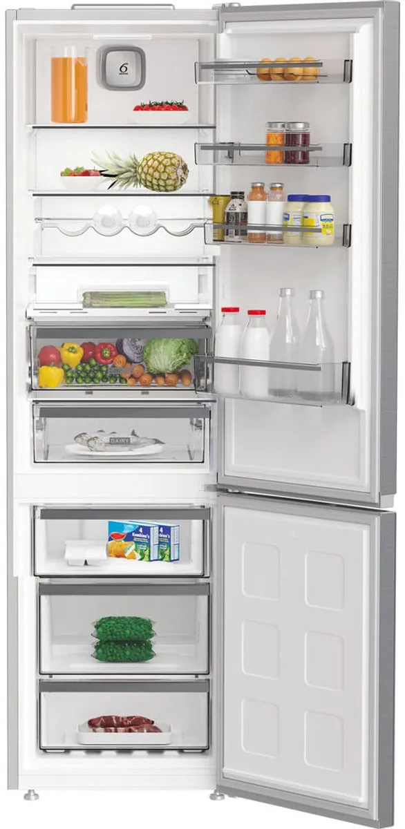Whirlpool WHK 26403 XP6E1 Vrijstaand Koelkast 355L - Roestvrijstaal