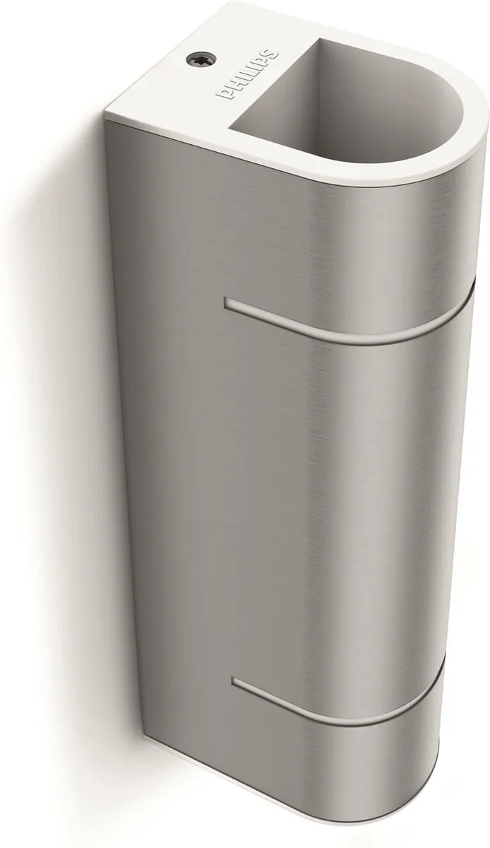 Philips LED Shadow Wandlamp 2x4.5W - Antraciet