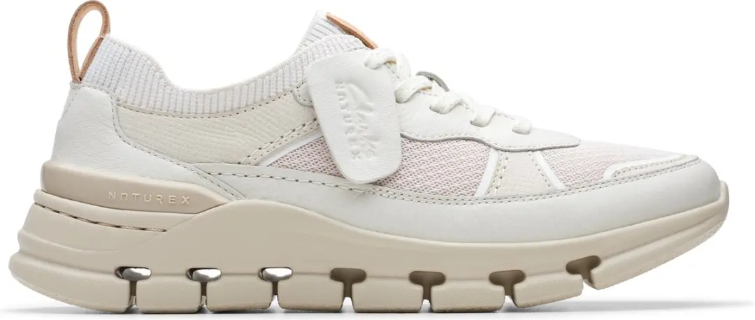 Clarks Nature X Cove Sneakers 39 - Wit - afbeelding 6 van 6