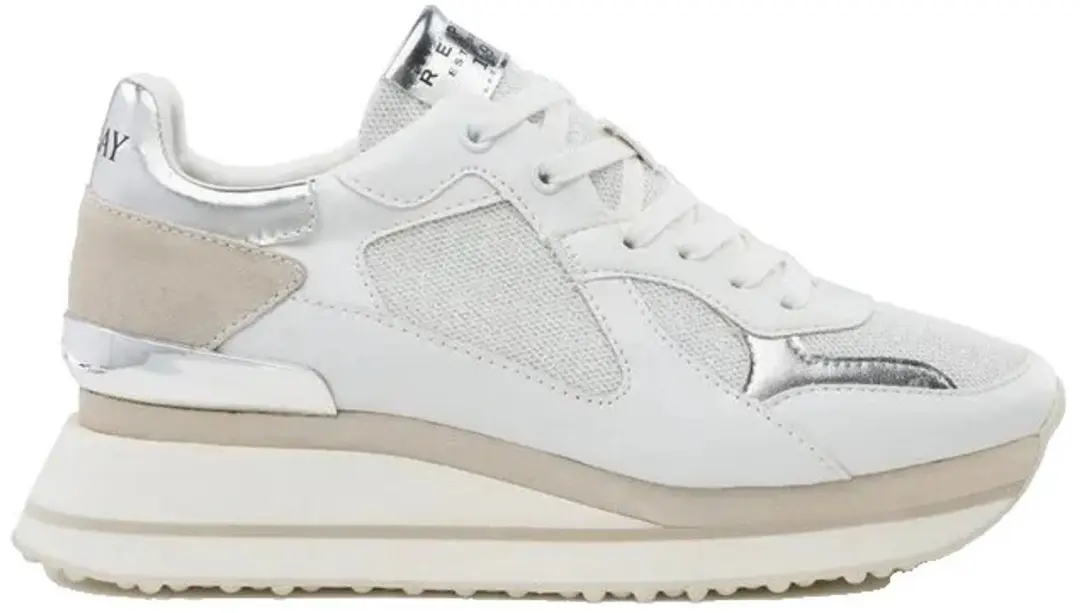 Replay Lucille Glam Schoenen Wit EU 39 Vrouw