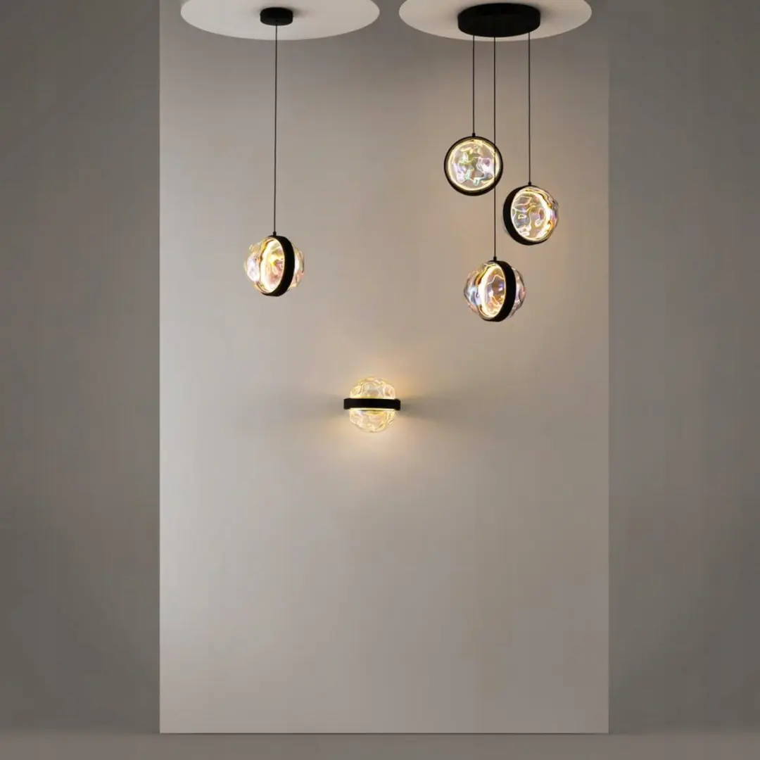 Maytoni Misterio Hanglamp MOD379PL-L6B2.7K - Zwart - afbeelding 5 van 5